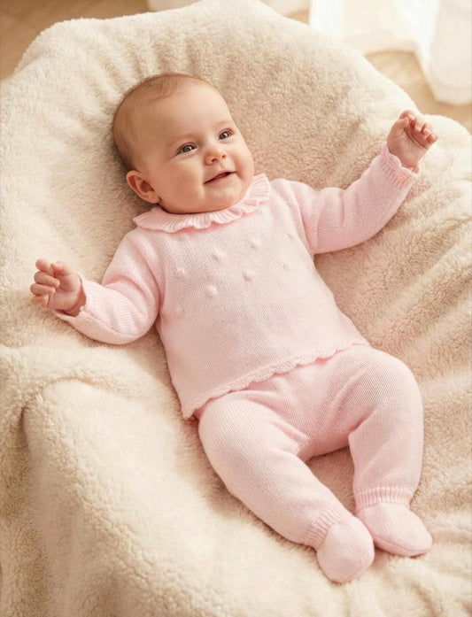 Pex Pink Carrie Knitted Outfit