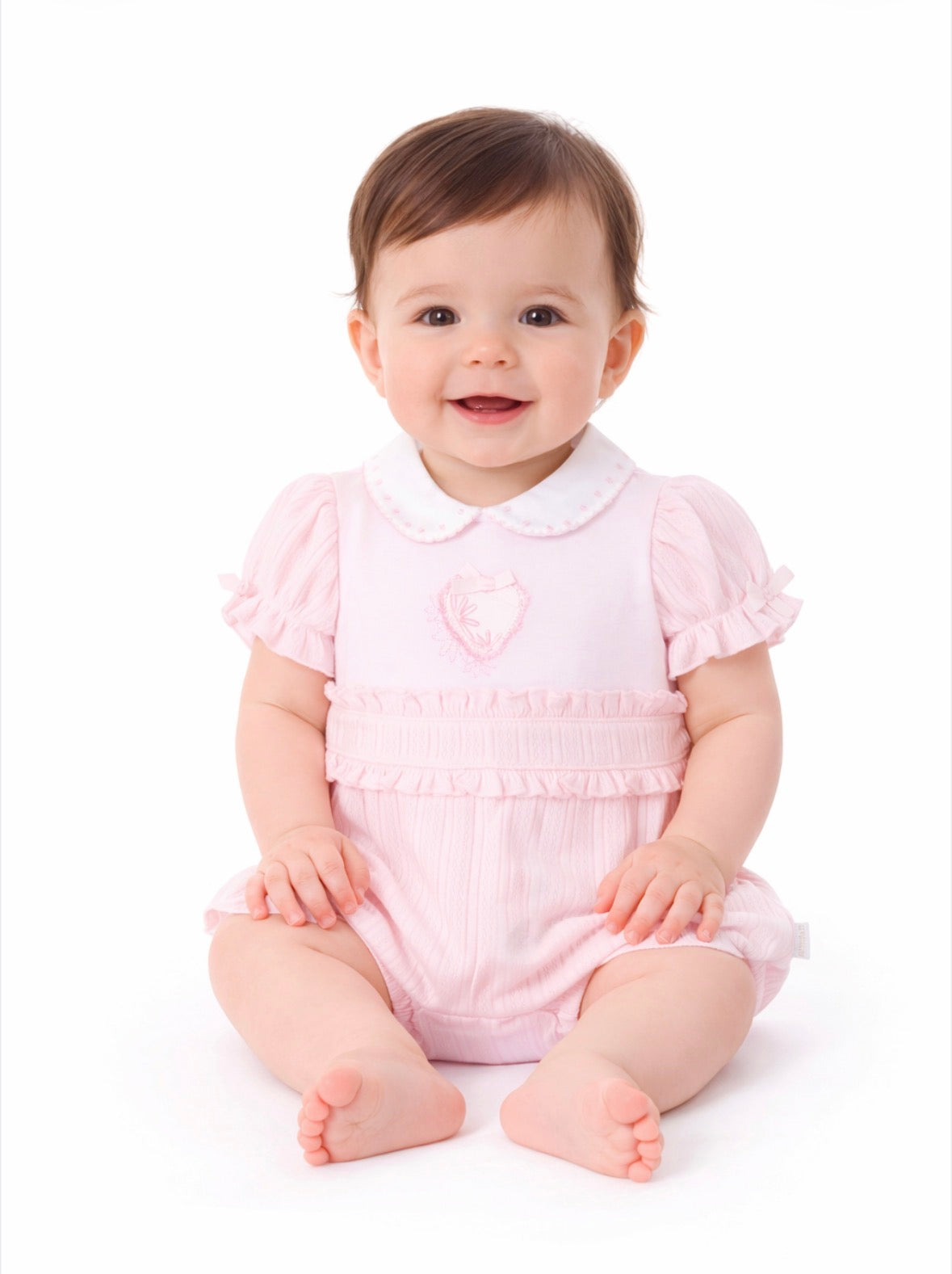Pastels & Co Pink Hattie Romper