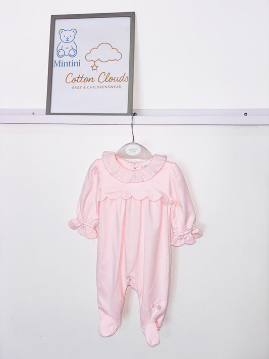 Mintini Pink Frill Onesie