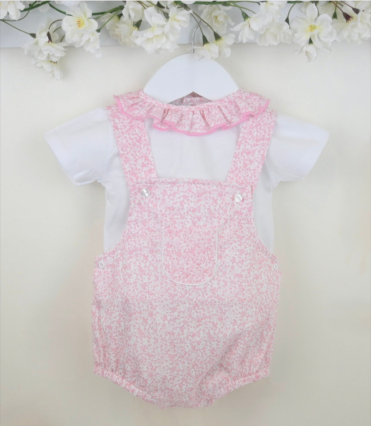 Pex Pink Muriel Dungaree Outfit
