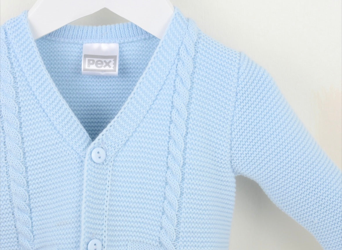 Pex Blue Fletcher Cardigan