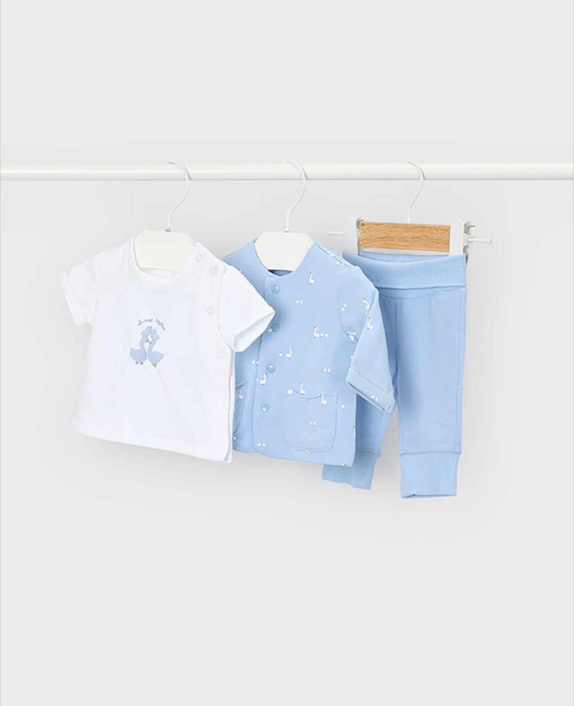Mayoral Blue Swan Always Together 3 Piece Set