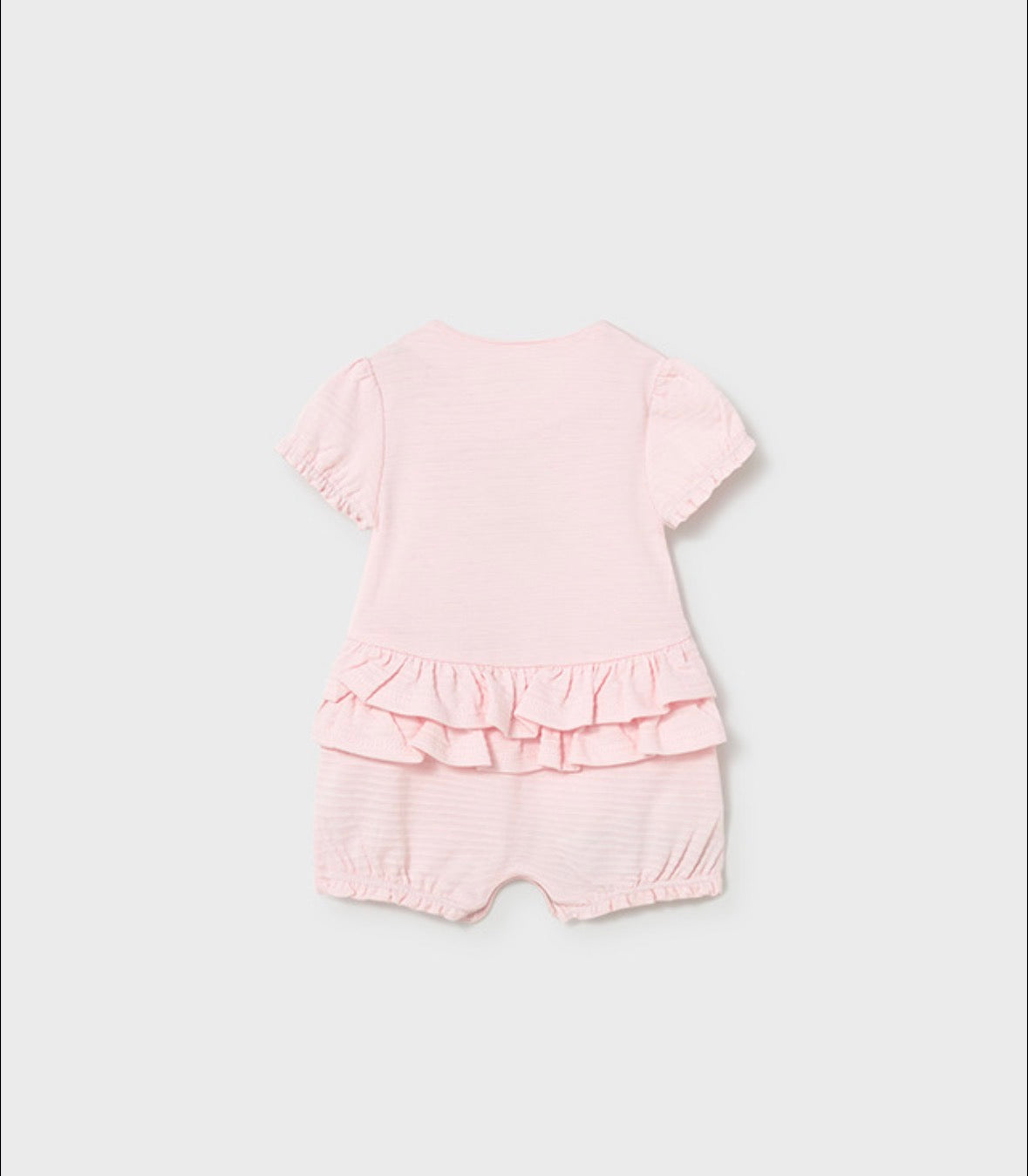 Mayoral Pink Doggy Rompers