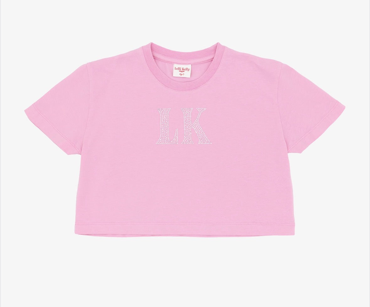 Lelli Kelly Pink Diamanté Tshirt