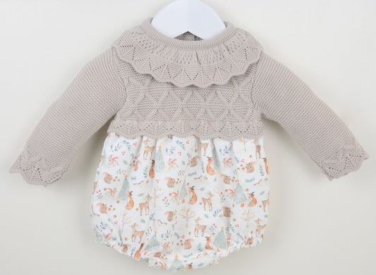 Preorder Pex Winter Friends Natural Romper