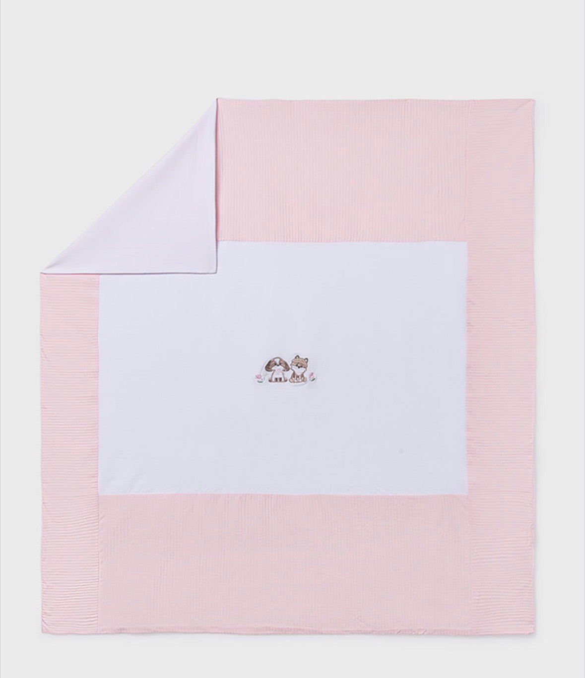 Mayoral Pink Puppy Blanket