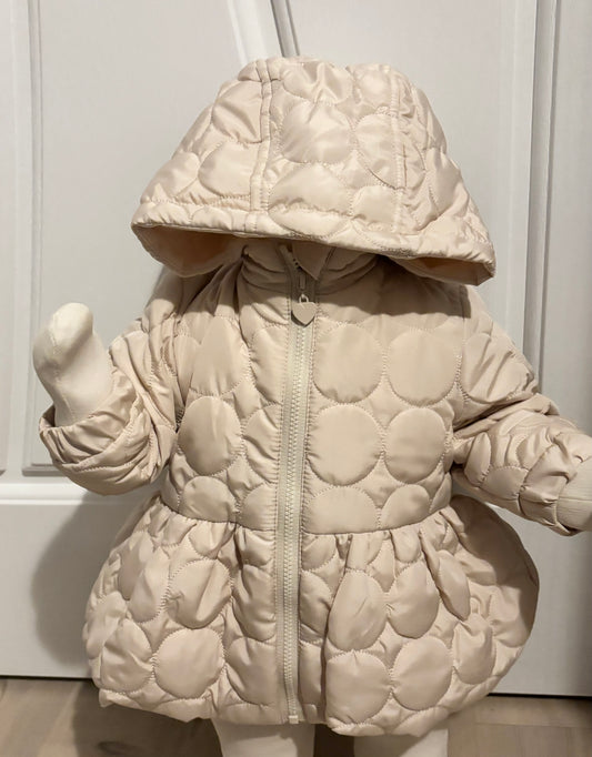 Mintini Beige Coat SS26