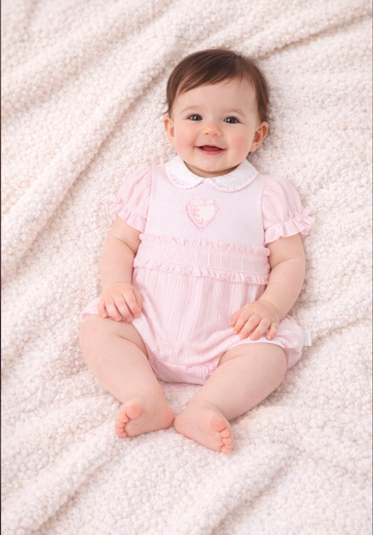 Pastels & Co Pink Hattie Romper