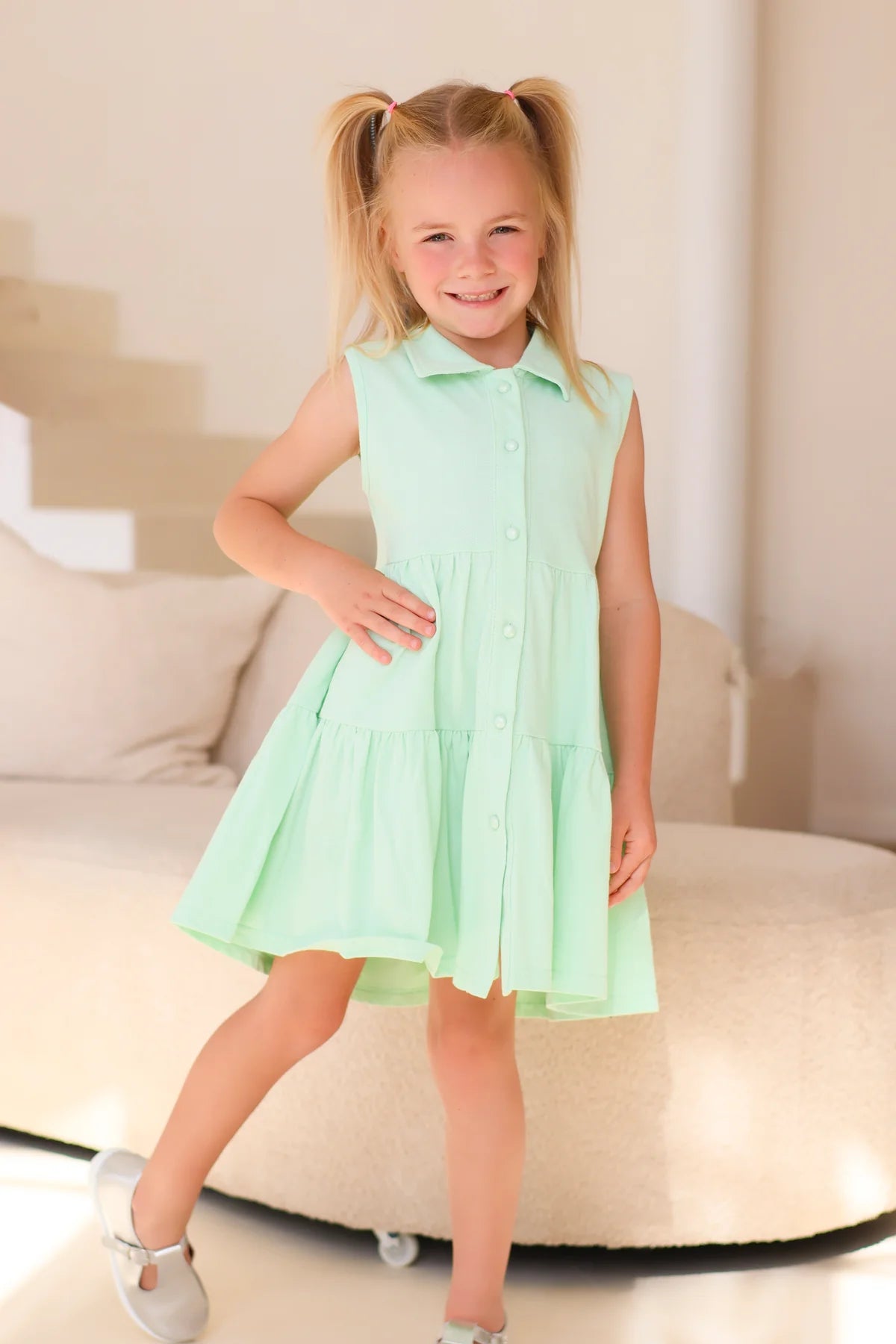 Harris Kids Maya Mint Dress