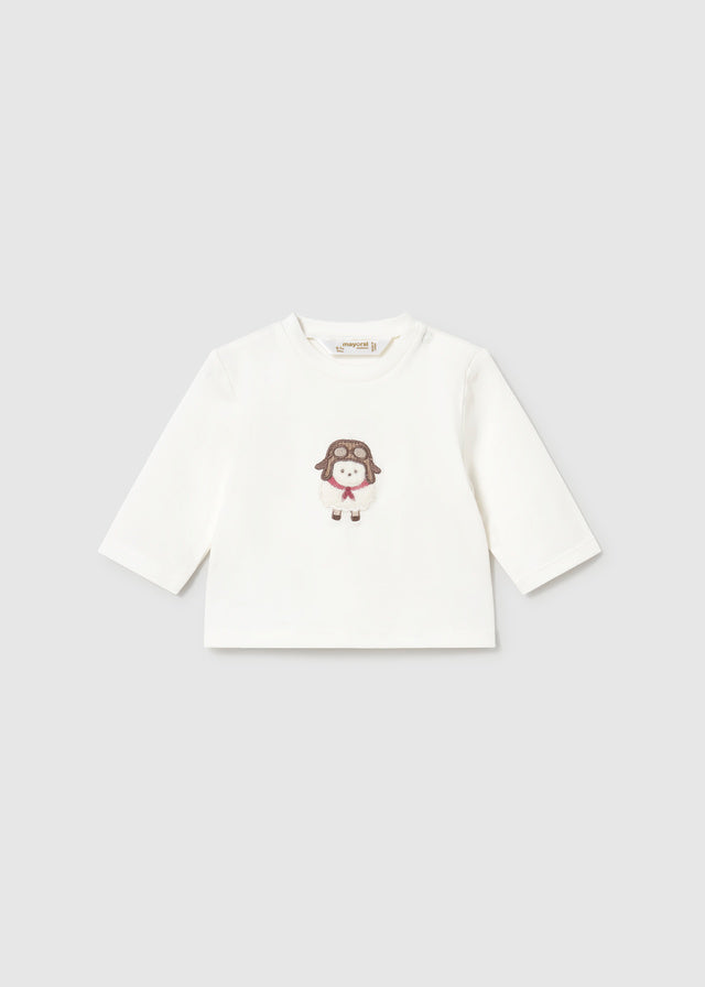 Mayoral Beige Lamb 3 Piece Oufit
