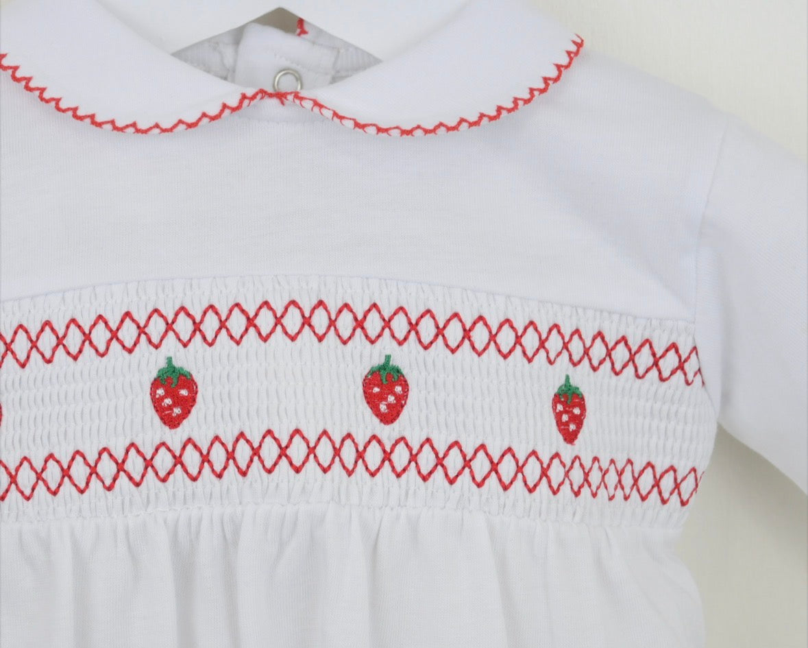 Pex Strawberry Sleepsuit