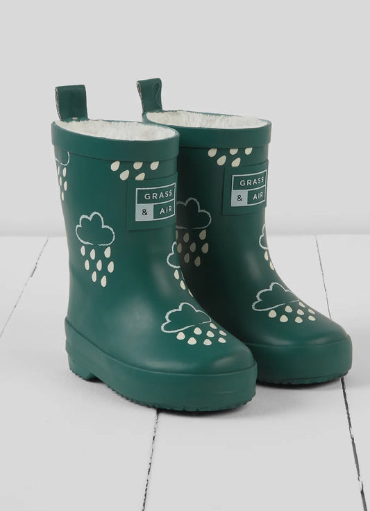 Grass & Air Green Wellies