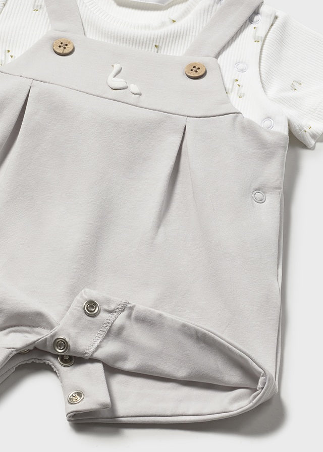 Mayoral Grey Swan Romper