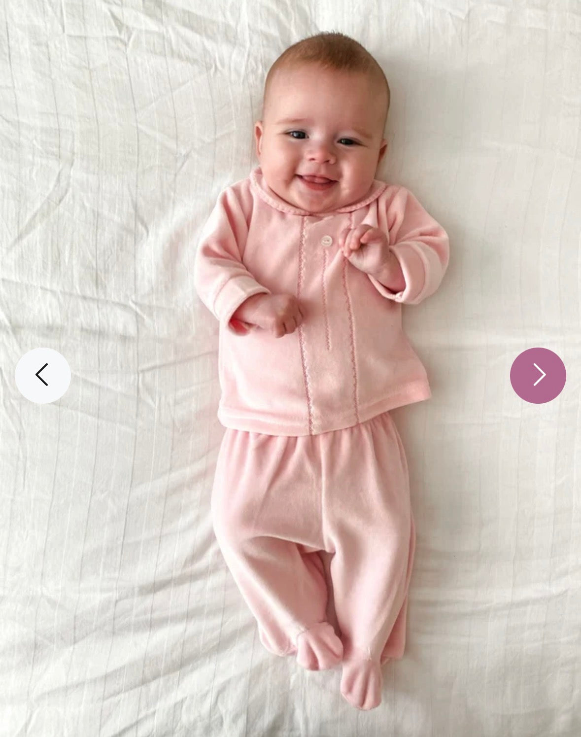 Pex Pink Velour Outfit