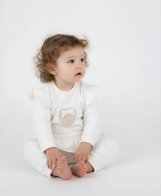 Pex Portia Heart Ivory Trouser Set