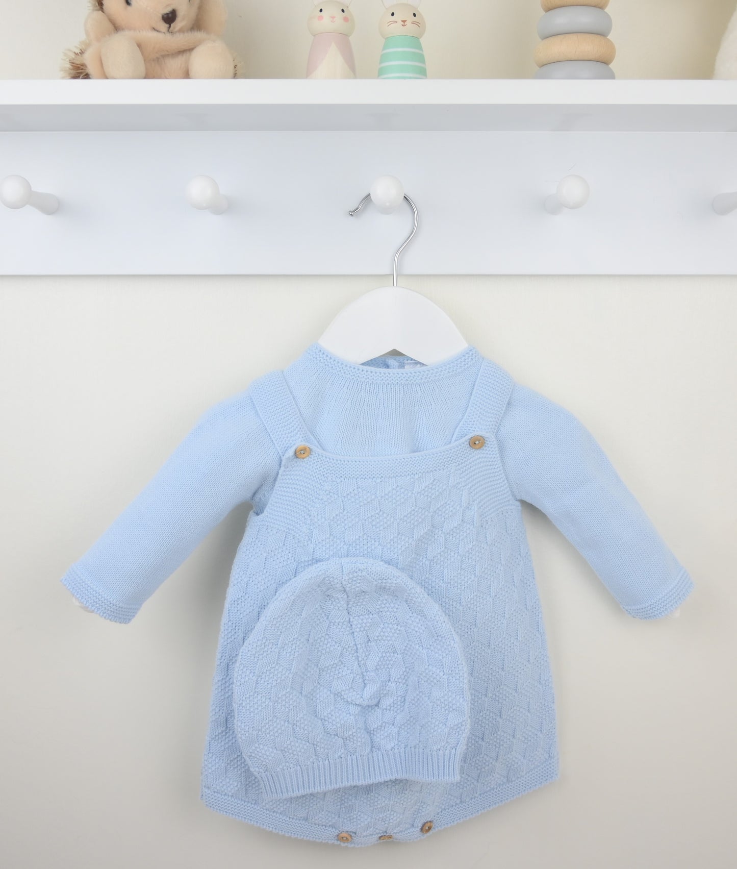 Pex Blue Harrison Knitted Outfit