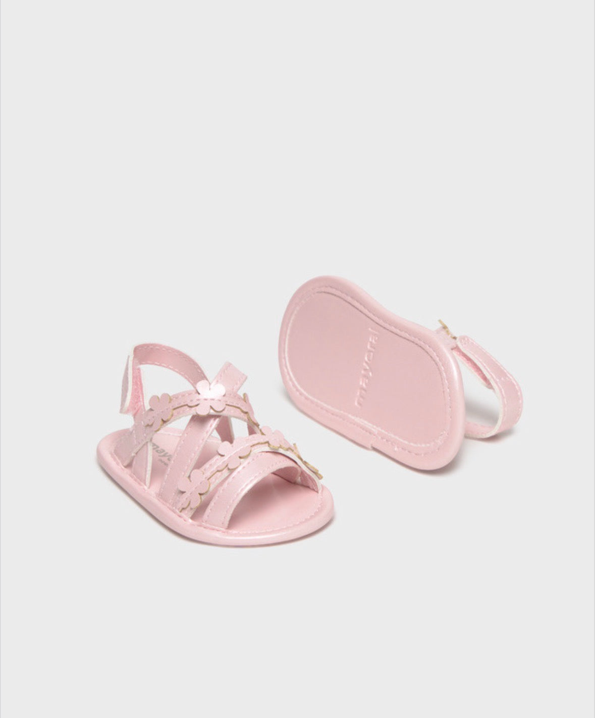 Mayoral Pink Flower Sandals