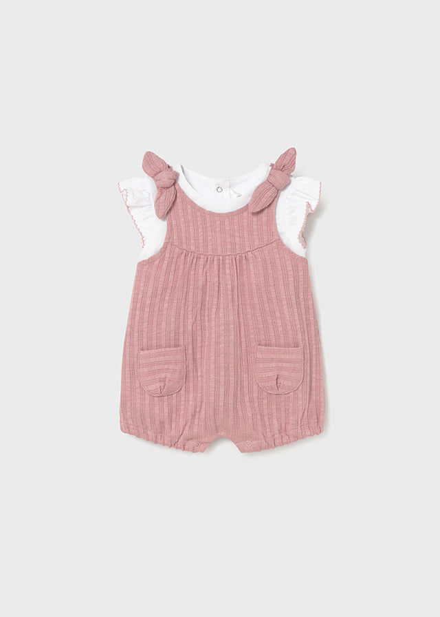 Mayoral Pink Romper & T-shirt