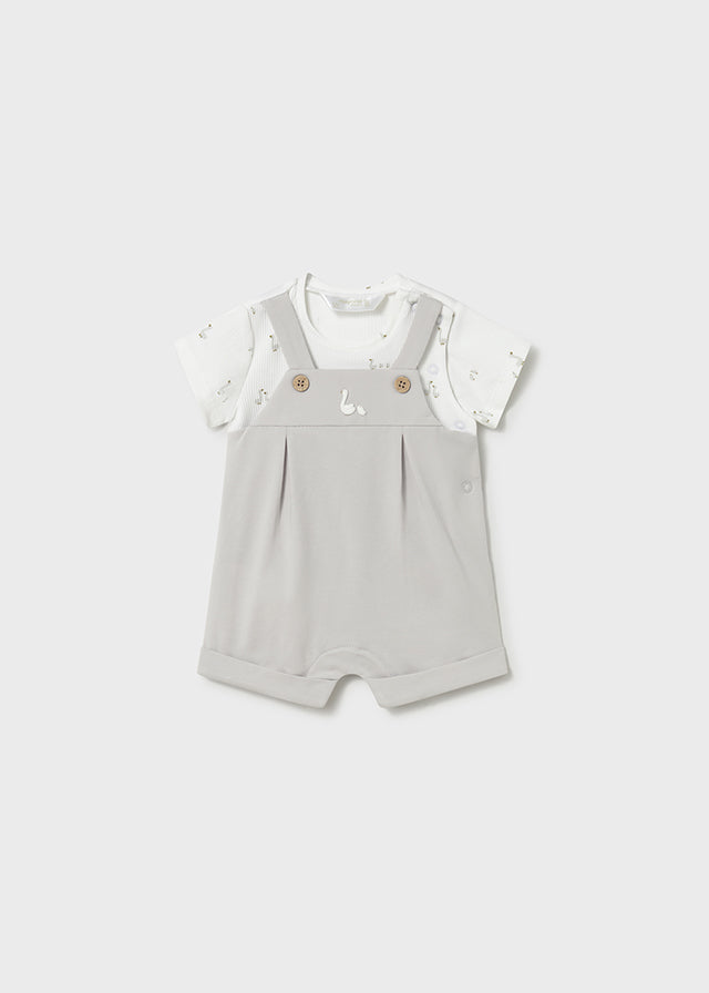 Mayoral Grey Swan Romper