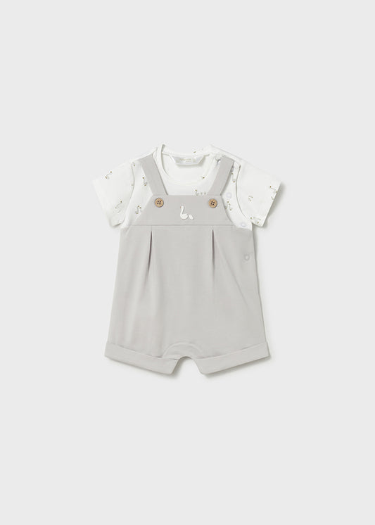 Mayoral Grey Swan Romper