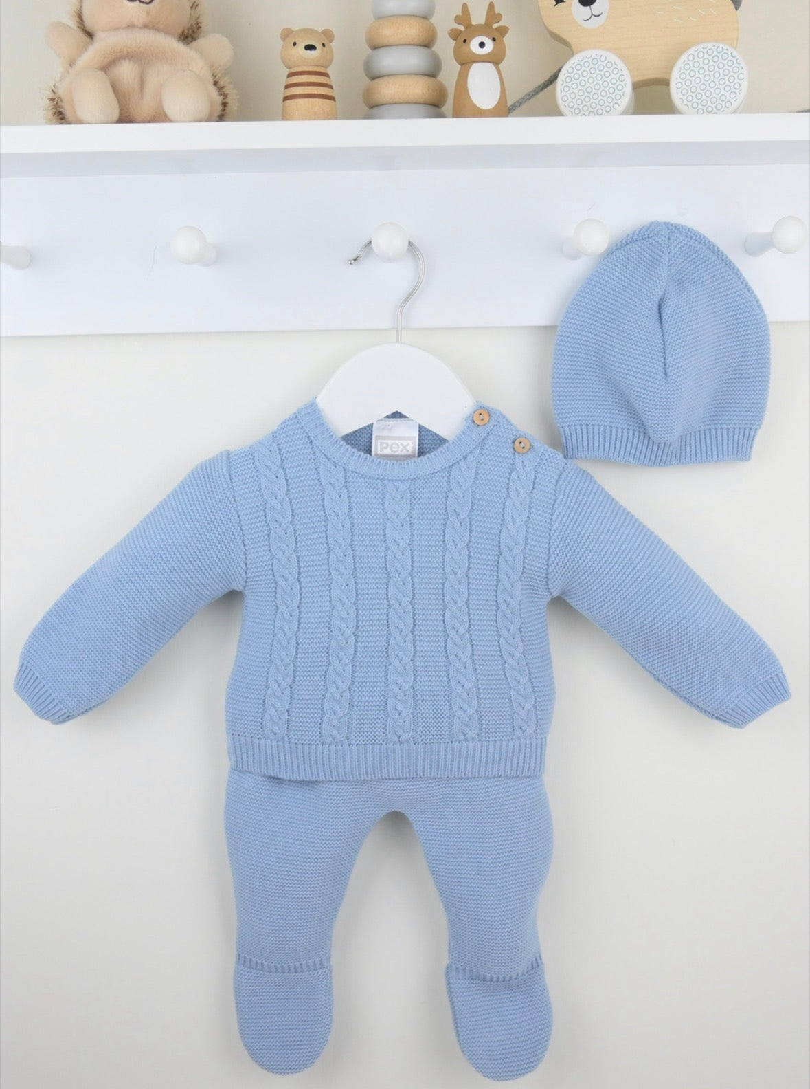 Pex Dusky Blue Marcus Outfit