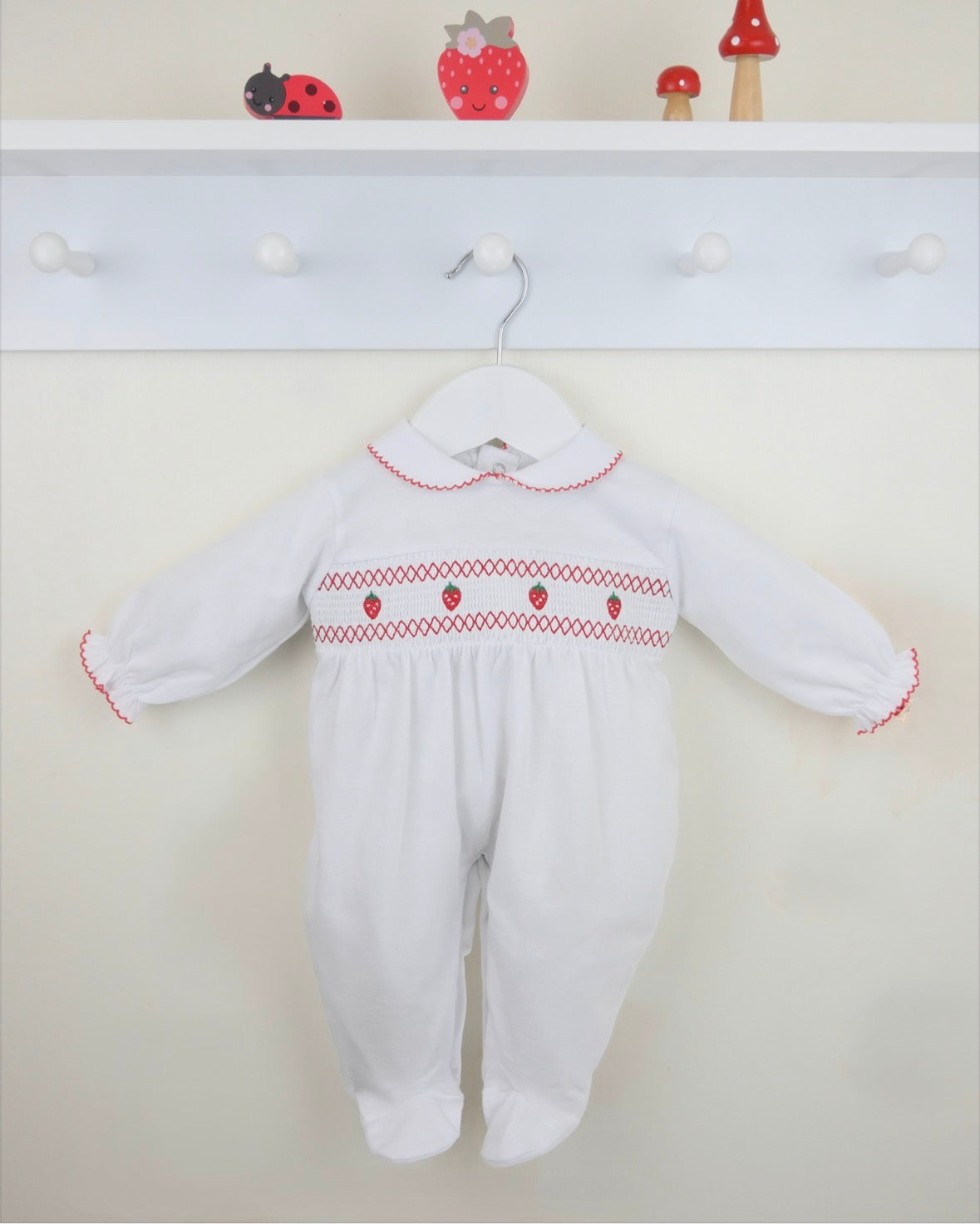 Pex Strawberry Sleepsuit