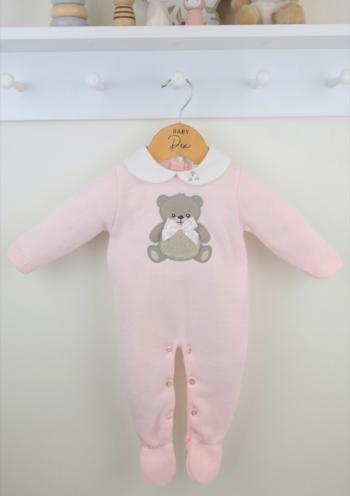 Pex Pink Teddy Romper
