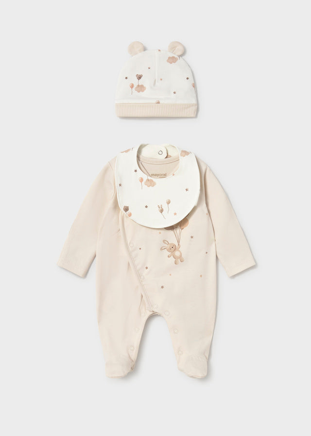 Mayoral Beige Balloon 3 Piece Set