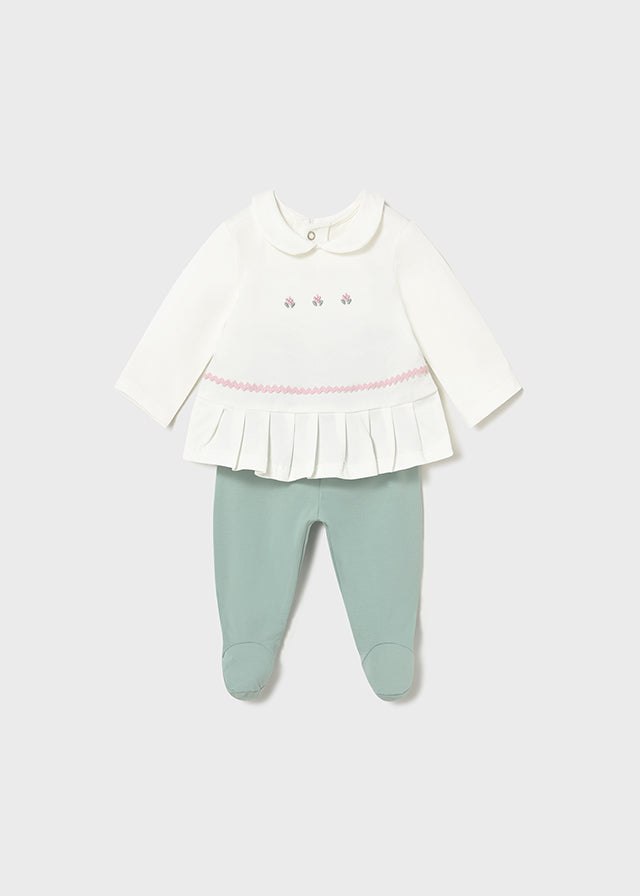 Mayoral Flower Trouser Set