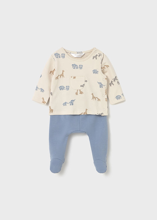 Preorder Mayoral Blue Safari Trouser Set