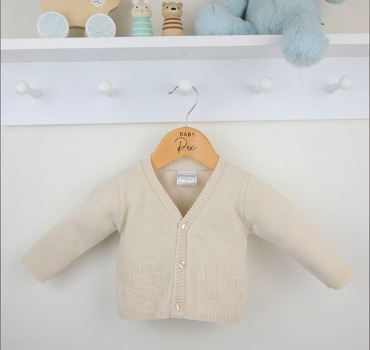 Pex Beige Bertie Cardigan