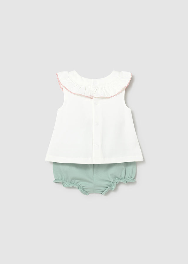 Mayoral Floral Shorts Sets
