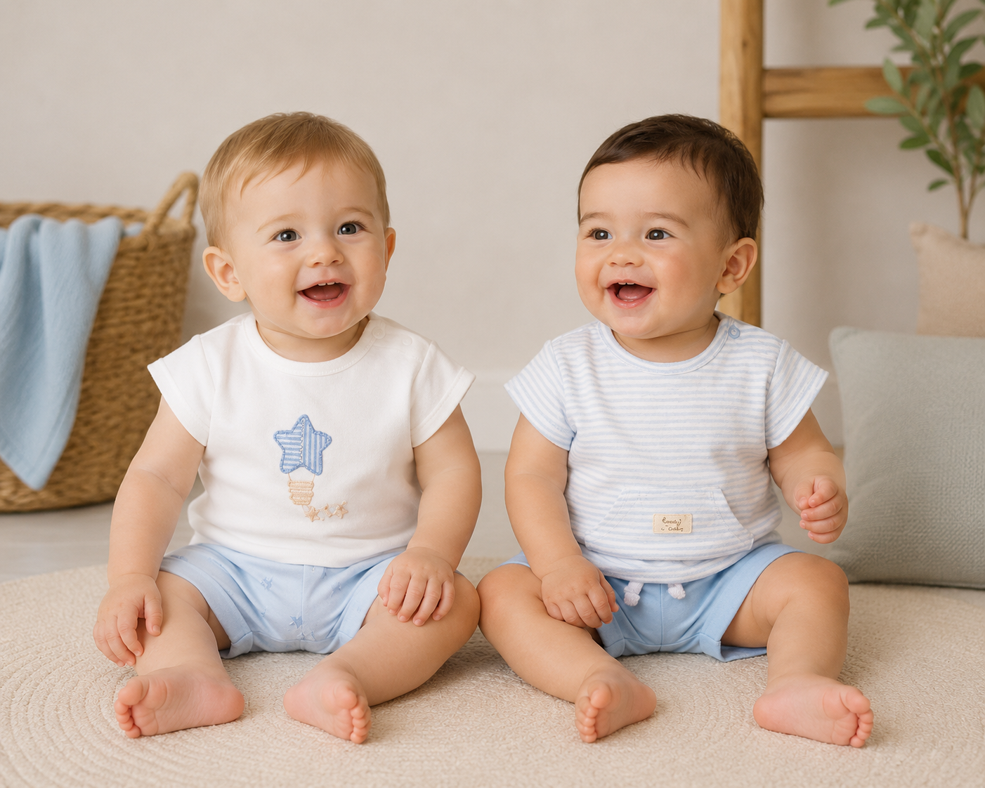 Mayoral Blue Star Shorts Two Pack