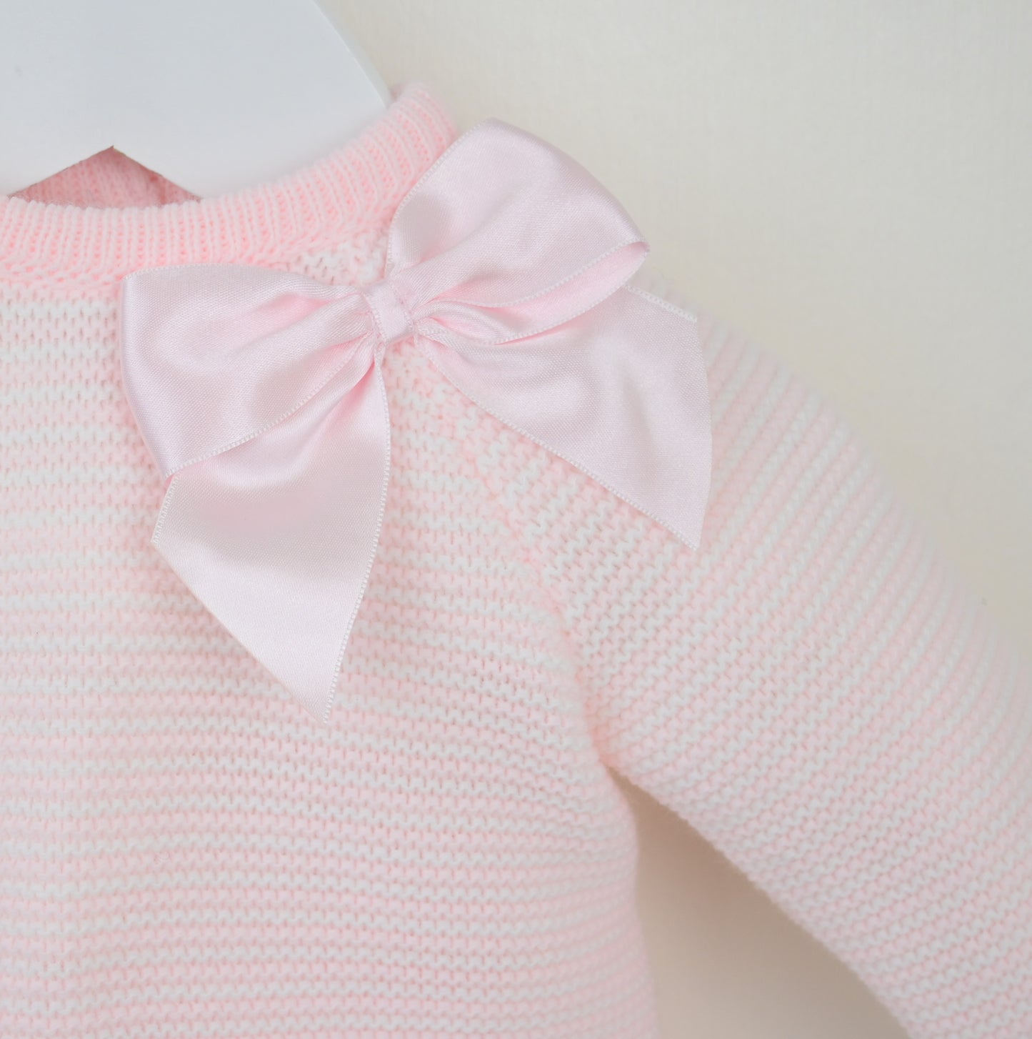 Pex Pink Bow Knitted Jam Pants Sst