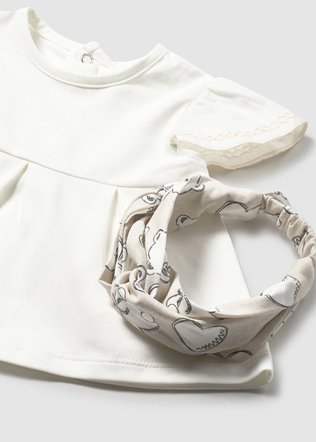 Mayoral Bear & Heart Legging Set