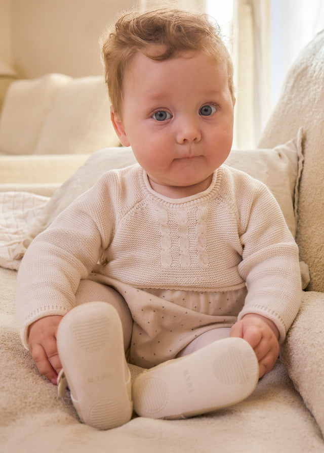 Mayoral Romper & Tights
