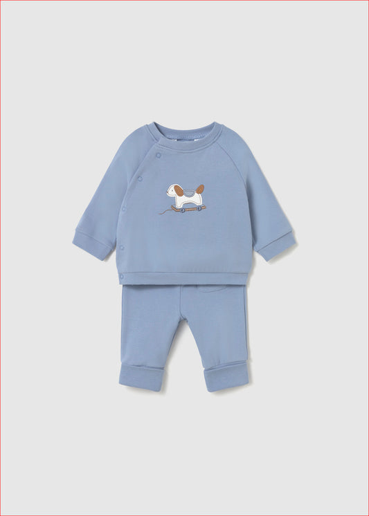 Mayoral Blue Puppy Lounge set