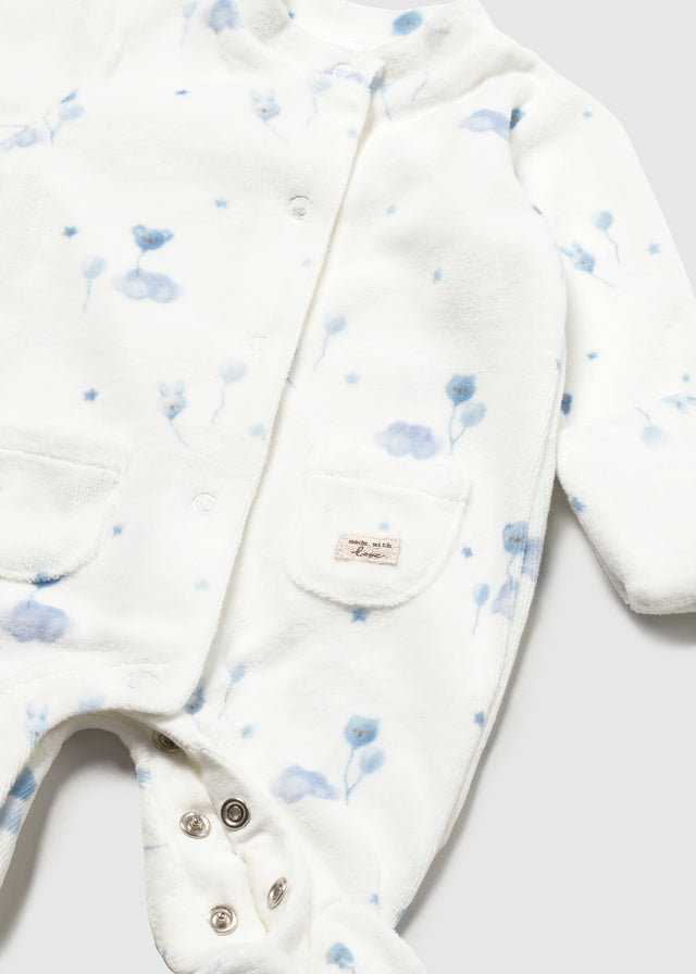 Mayoral Blue Balloon Onesie