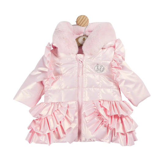 Mintini Pink Frill Coat