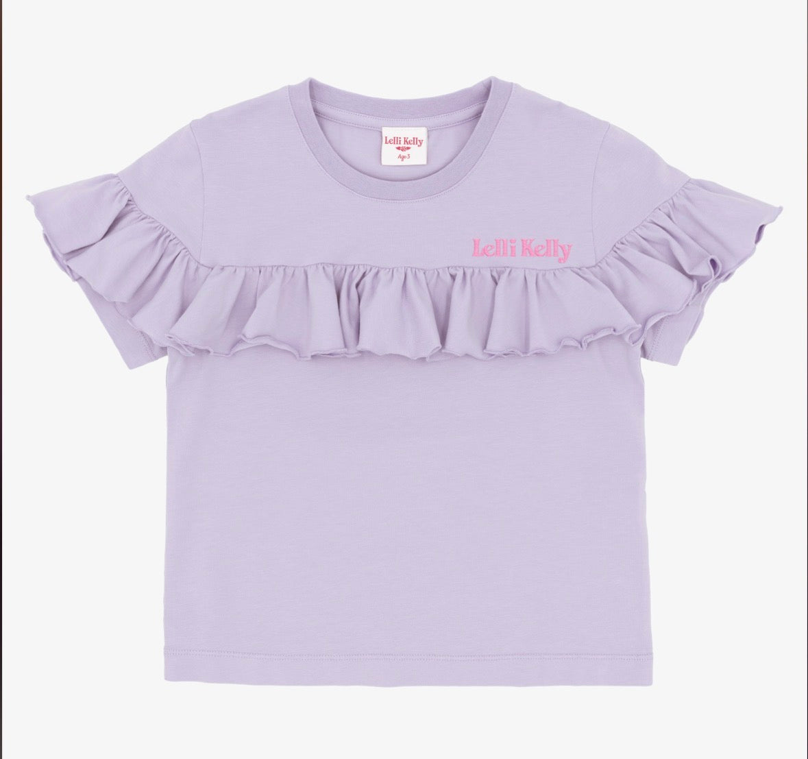 Lelli Kelly Lilac Ruffle Top