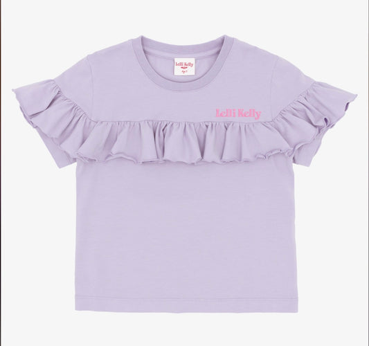 Lelli Kelly Lilac Ruffle Top