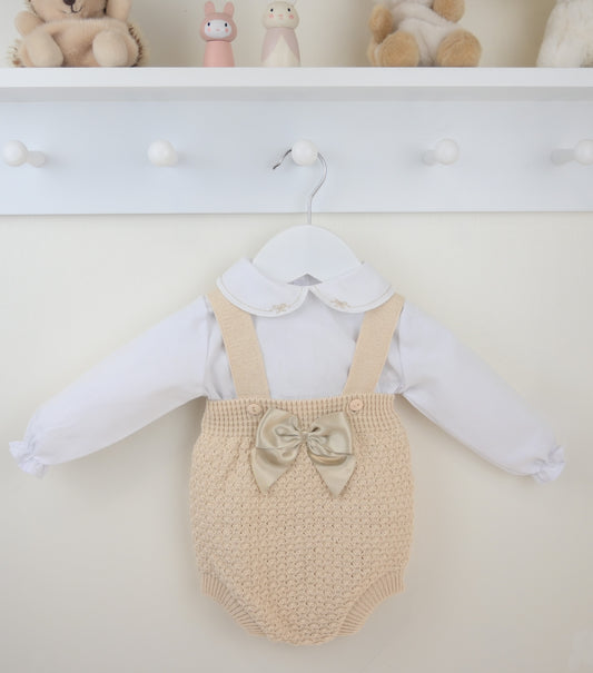 Pex Natural Lucinda Dungaree Set