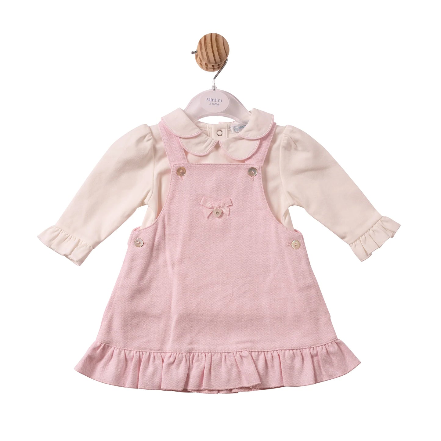 Mintini Pink Top & Pinafore