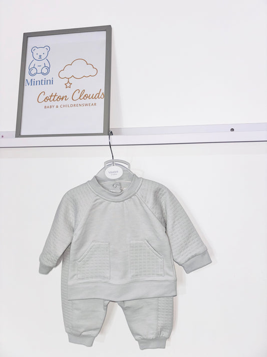 Mintini Grey Jog Suit AW25