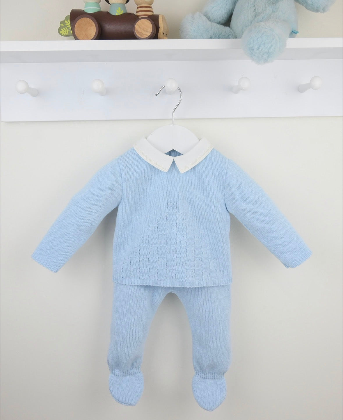 Pex Blue Bertie Trouser Suit