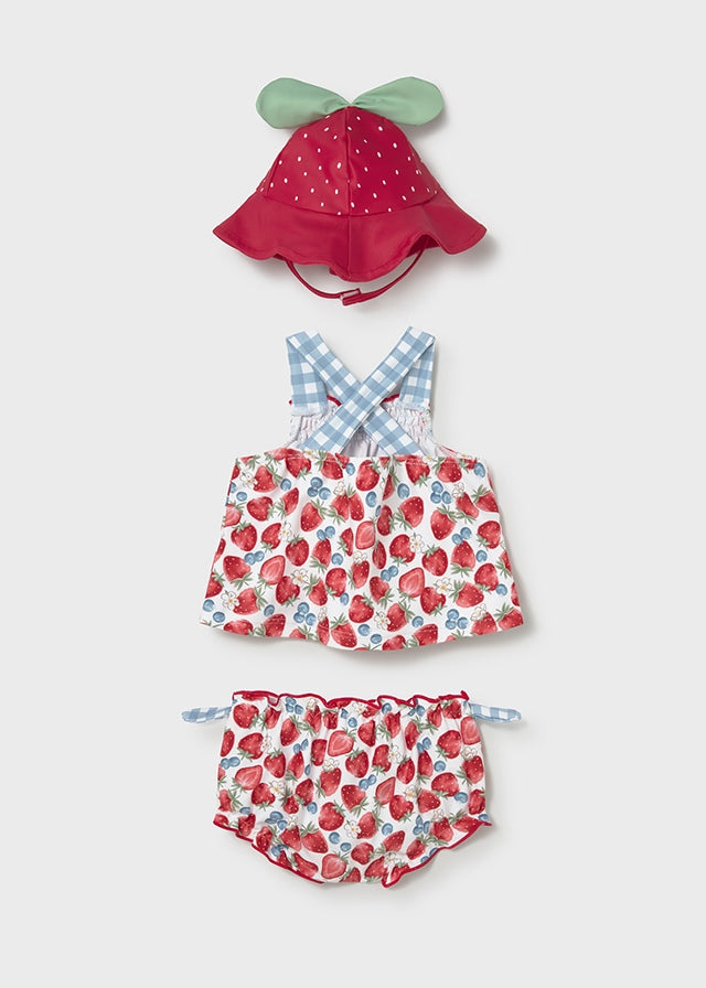 Mayoral Strawberry Bathing Suit