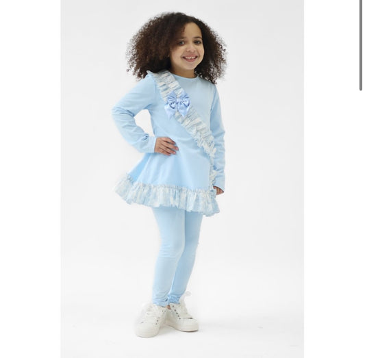 Harris Kids Alba Blue Legging Set