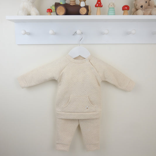 Pex Beige Quilted Outfit