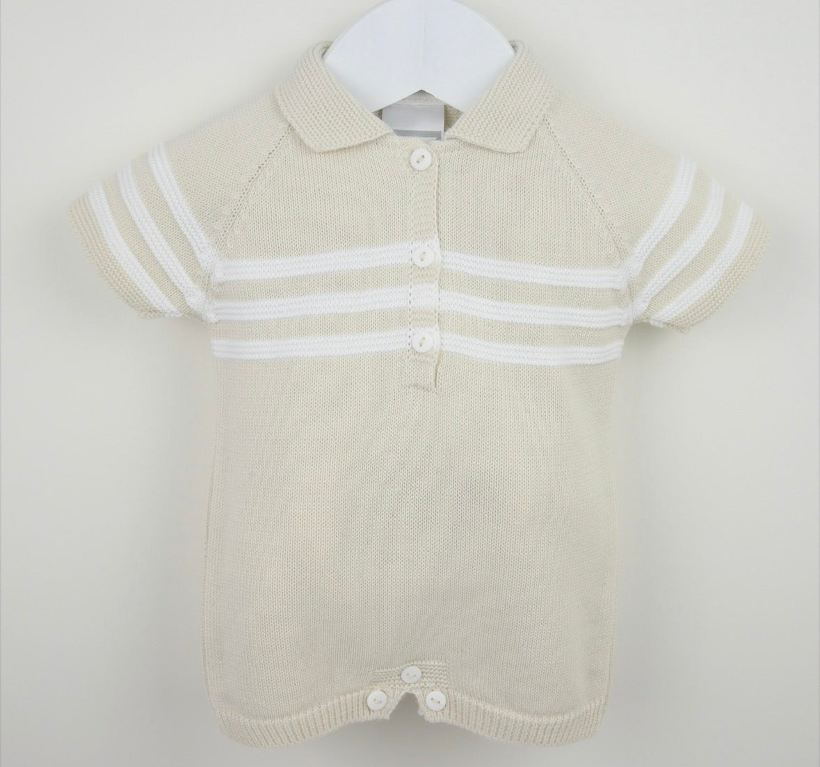 Pex Mateo Beige Romper