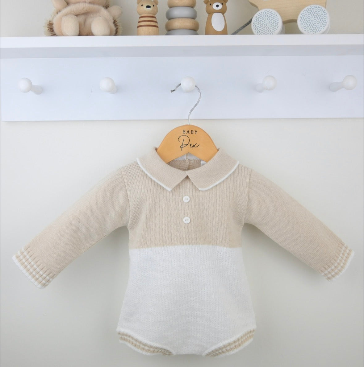 Pex Beige Parker Romper